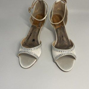 XYD Ballroom Dance Shoes Wedding Sandals for Women